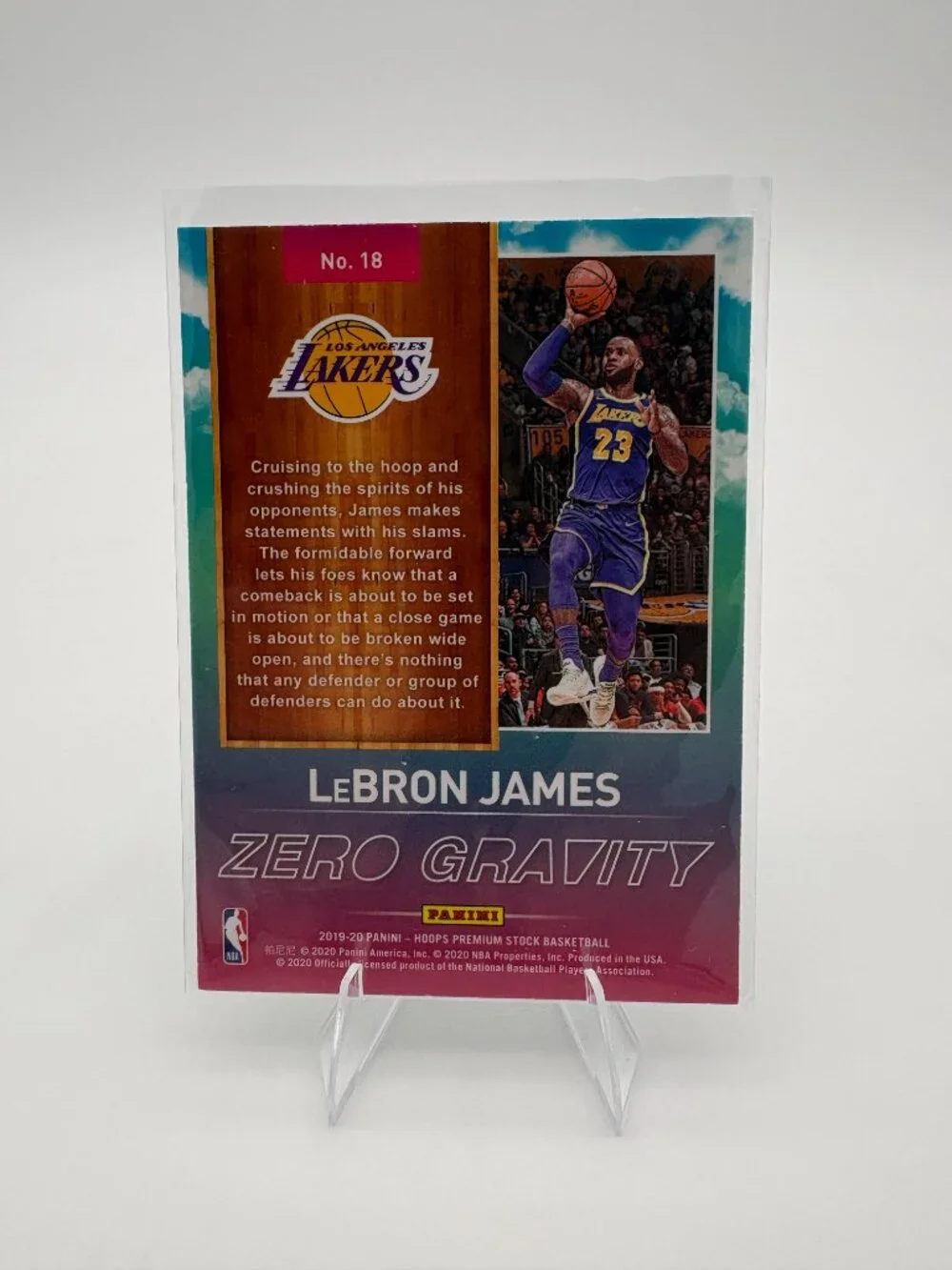 Used Bundle of 4 Lebron James 3 LA Lakers And 1 High School Baketball Cards